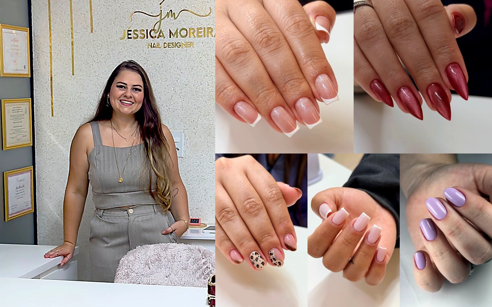 Galeria de trabalhos de Jéssica Moreira Nail Designer